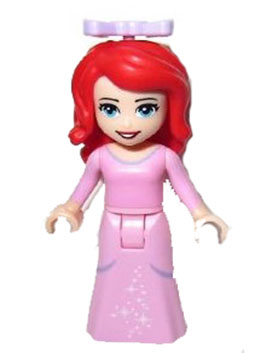 Ariel - Bright Pink Dress, Bow