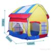 Cozy Bear Kids Outdoor/Indoor Large Play Tent Playhouse, 140cm, 120cm, 120cm