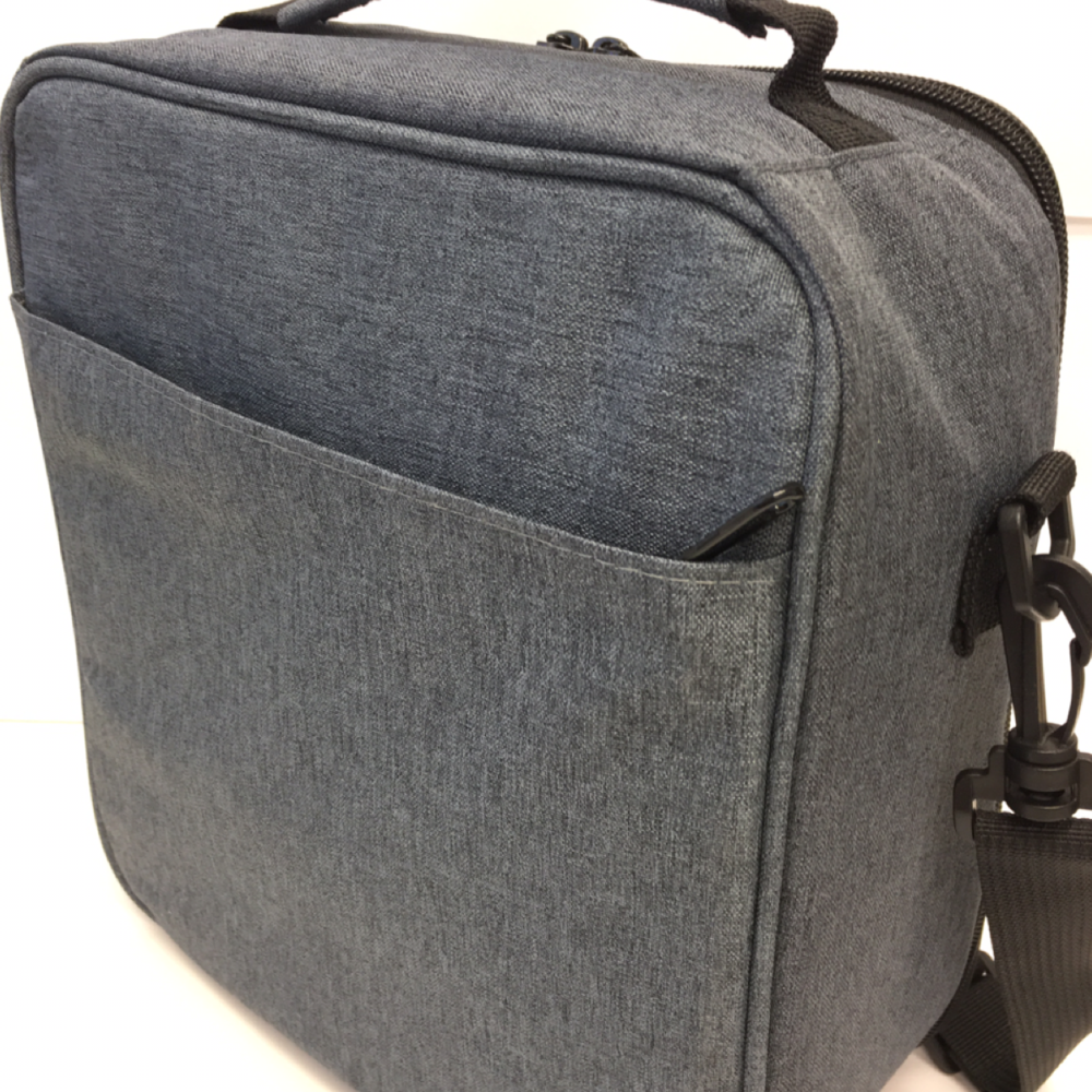 Insulated Cooler Lunch Bag Tote, External Storage Pocket, Removable ...