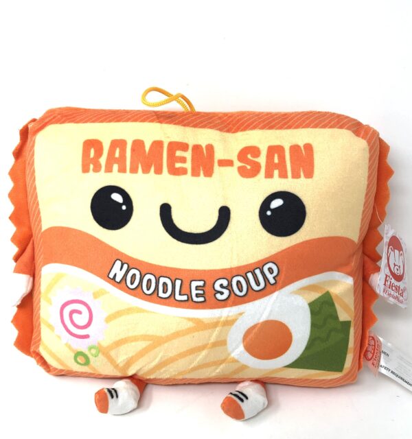 Ramen-San Ramen Noodles Plush Pillow Orange