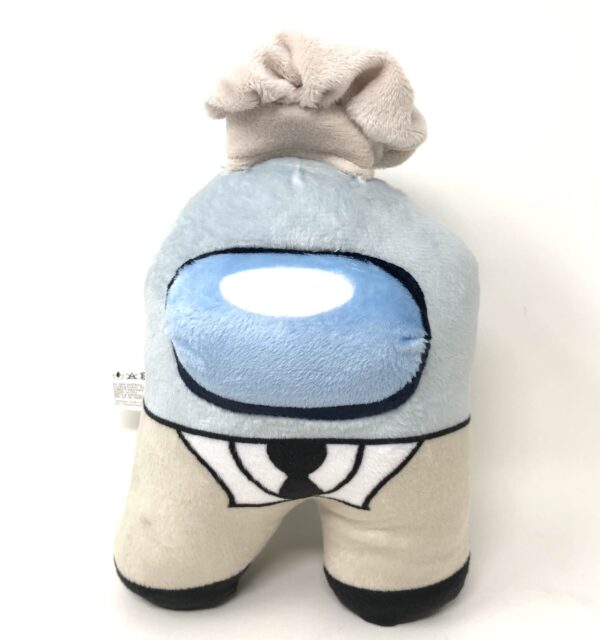Toikido Among Us Plush Buddies Gray/Blue Crewmate The Chef Online Video Game Character