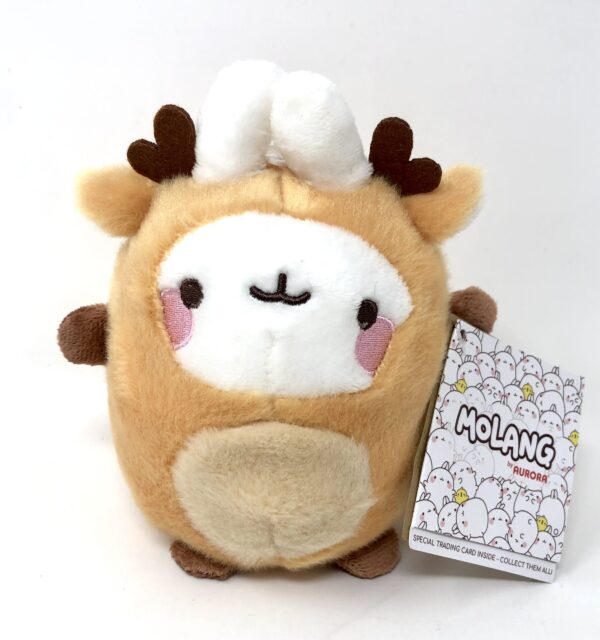 Aurora World Molang – 6″ Reindeer Molang Plush