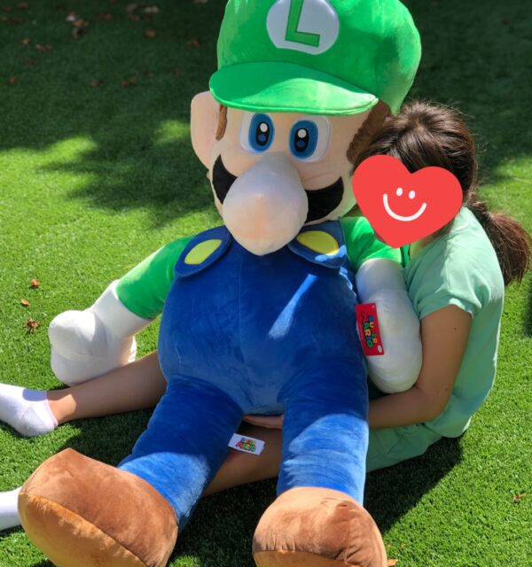 4FT Nintendo Super Mario Brothers Luigi Green Cap Jumbo Plush